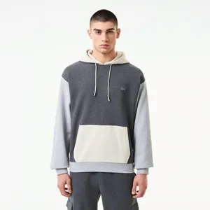 Мужская толстовка Lacoste с капюшоном, серый, арт. SH2514