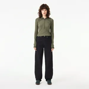 Женские прямые джинсы Lacoste, черный, арт. HF2567R