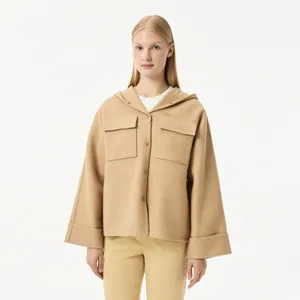 Куртка Lacoste из овечьей шерсти, бежевый, арт. BF0510