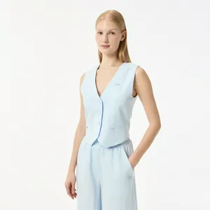 Блузка-жилетка Lacoste, голубой, арт. QF0519