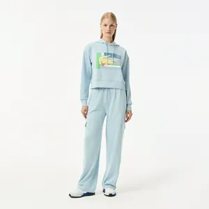 Женские спортивные брюки Lacoste, голубой, арт. XF0507