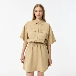 Женское платье Lacoste, бежевый, арт. EF0519R