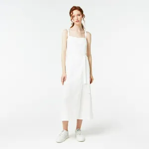 Женское платье Lacoste прямой посадки, белый, арт. EF0221