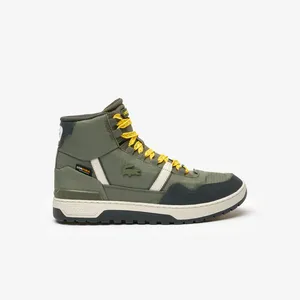 Мужские зимние ботинки Lacoste T-CLIP WNTR MID, зеленый, арт. 746SMA0086