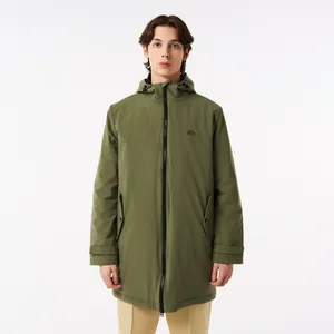 Мужская утеплённая парка Lacoste, хаки, арт. BH0420
