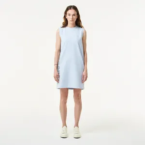 Женское платье Lacoste без рукавов, голубой, арт. EF0411