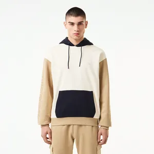 Мужская толстовка Lacoste с капюшоном, бежевый, арт. SH2514