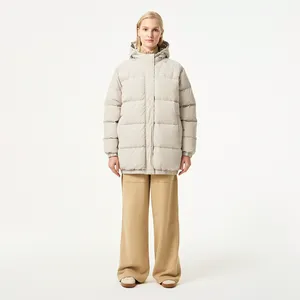 Женская куртка Lacoste с капюшоном, серый, арт. BF2507