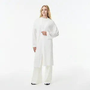 Женский кардиган Lacoste из смеси вискозы, белый, арт. AF0508