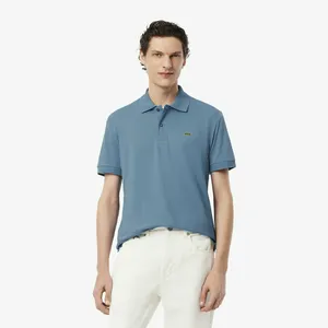 Мужское поло Lacoste из органического хлопка, синий, арт. PH9851