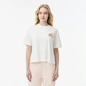 Женская футболка Lacoste, белый, арт. TF0504