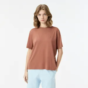 Женская футболка Lacoste, коричневый, арт. TF0503