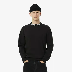 Мужская толстовка Lacoste из органического хлопка, черный, арт. SH9542