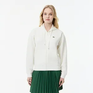 Женская толстовка Lacoste с капюшоном, белый, арт. SF2669