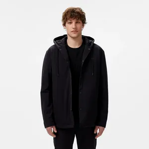 Мужская рубашка с капюшоном Lacoste, черный, арт. CH0503R