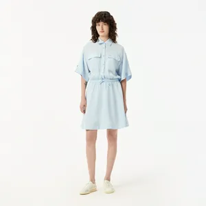 Женское платье Lacoste, голубой, арт. EF0519R