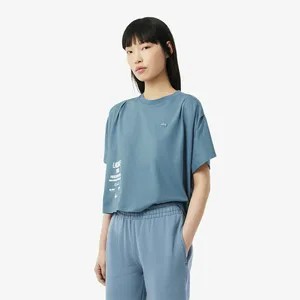 Женская футболка Lacoste, голубой, арт. TF9631