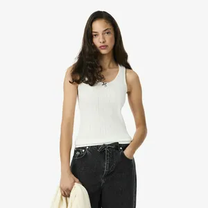 Женский спортивный топ Lacoste, белый, арт. TF5279