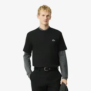 Футболка Lacoste классического кроя, черный, арт. TH5899