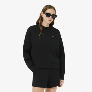 Двусторонняя толстовка Lacoste оверсайз, черный, арт. SF0046