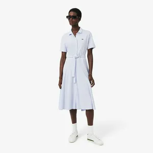 Платье-поло Lacoste EF9621, голубой, арт. EF9621