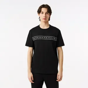 Мужская футболка Lacoste, черный, арт. TH0419