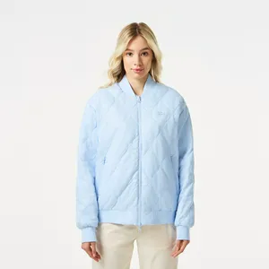 Женская стёганая двухсторонняя куртка Lacoste, голубой, арт. BF0403