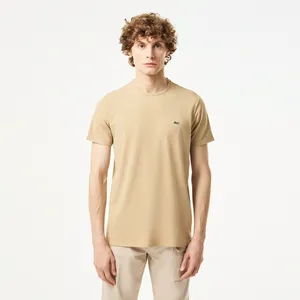 Футболка Lacoste приталенного кроя, бежевый, арт. TH0998