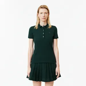 Женское поло Lacoste, зеленый, арт. PF5462