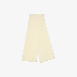 Шарф Lacoste, белый, арт. RE2604