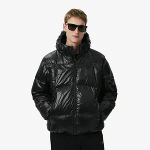 Мужской пуховик Lacoste, черный, арт. BH2889