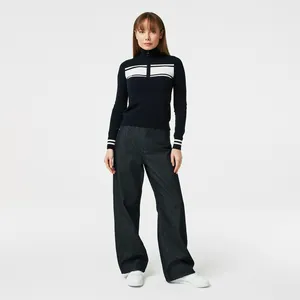 Джинсы женские Lacoste свободного кроя, синий, арт. HF0310