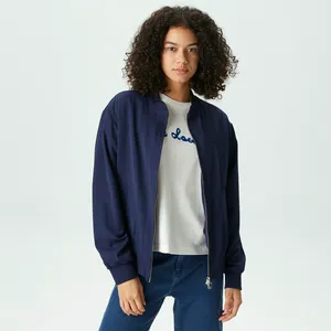 Женская куртка-бомбер Lacoste, синий, арт. BF0407