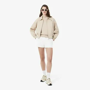 Шорты женские Lacoste Core Active, белый, арт. GF9991