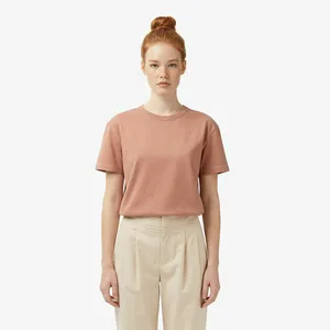 Женская футболка Lacoste, коричневый, арт. TF0614