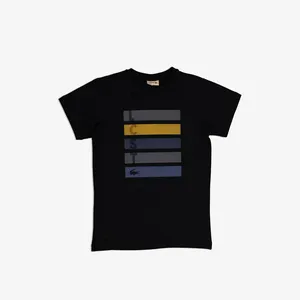 Детская футболка Lacoste, черный, арт. TJ0112