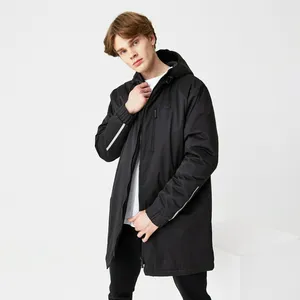 Мужская куртка-ветровка Lacoste с капюшоном, черный, арт. BH0321