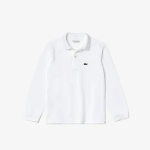 Поло Lacoste детское, белый, арт. PJ8915