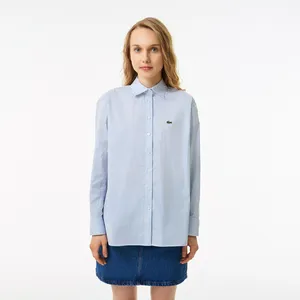 Рубашка Lacoste оверсайз, белый, арт. CF0311