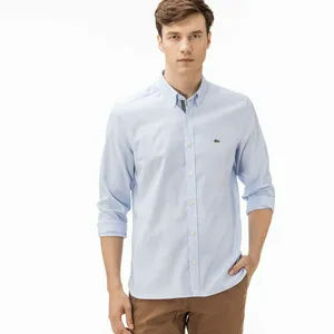 Рубашка Lacoste приталенного кроя, голубой, арт. CH1948