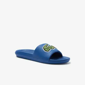 Сланцы Lacoste Croco, синий, арт. 743CMA0046