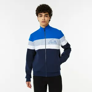 Толстовка Lacoste на молнии, синий, арт. SH0323