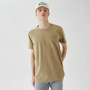 Футболка Lacoste приталенного кроя, бежевый, арт. TH0998