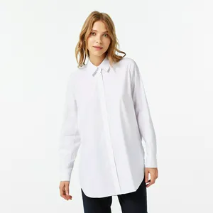 Рубашка женская Lacoste, белый, арт. CF0312