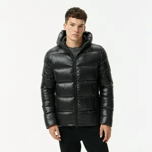 Мужская куртка-пуховик Lacoste, черный, арт. BH2417R