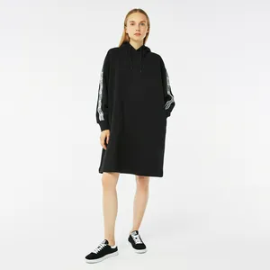 Платье Lacoste свободного кроя, черный, арт. EF2413