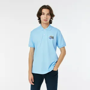 Поло Lacoste L.12.12, голубой, арт. PH2052