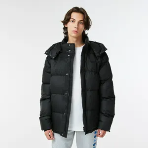 Мужская куртка-пуховик Lacoste, черный, арт. BH2419