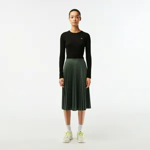 Юбка плиссированная Lacoste, зеленый, арт. JF8050
