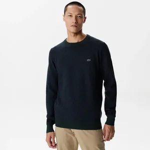 Свитер Lacoste свободного кроя, синий, арт. AH2413